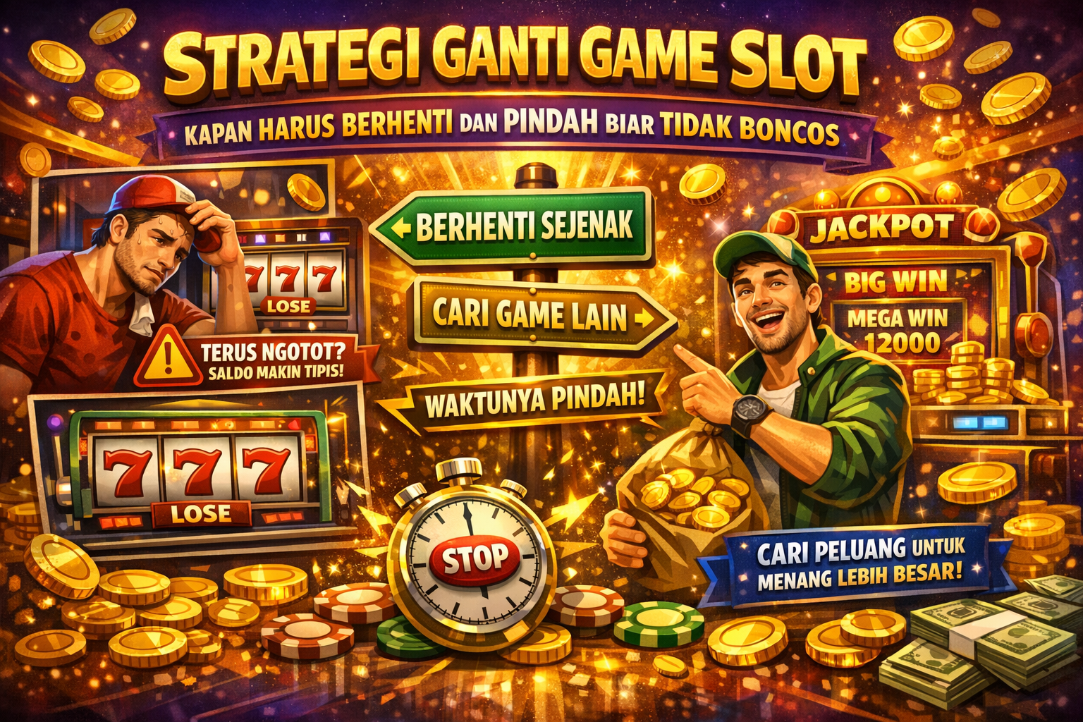 π Strategi Ganti Game Slot: Kapan Harus Berhenti dan Pindah Biar Tidak Boncos